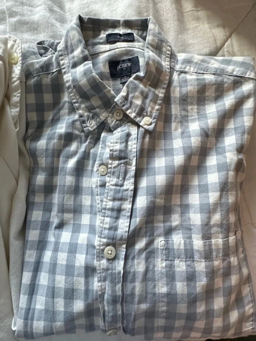 Men's lot of 3 J.Crew Button Down Long Sleeve Shirts ~ M Medium